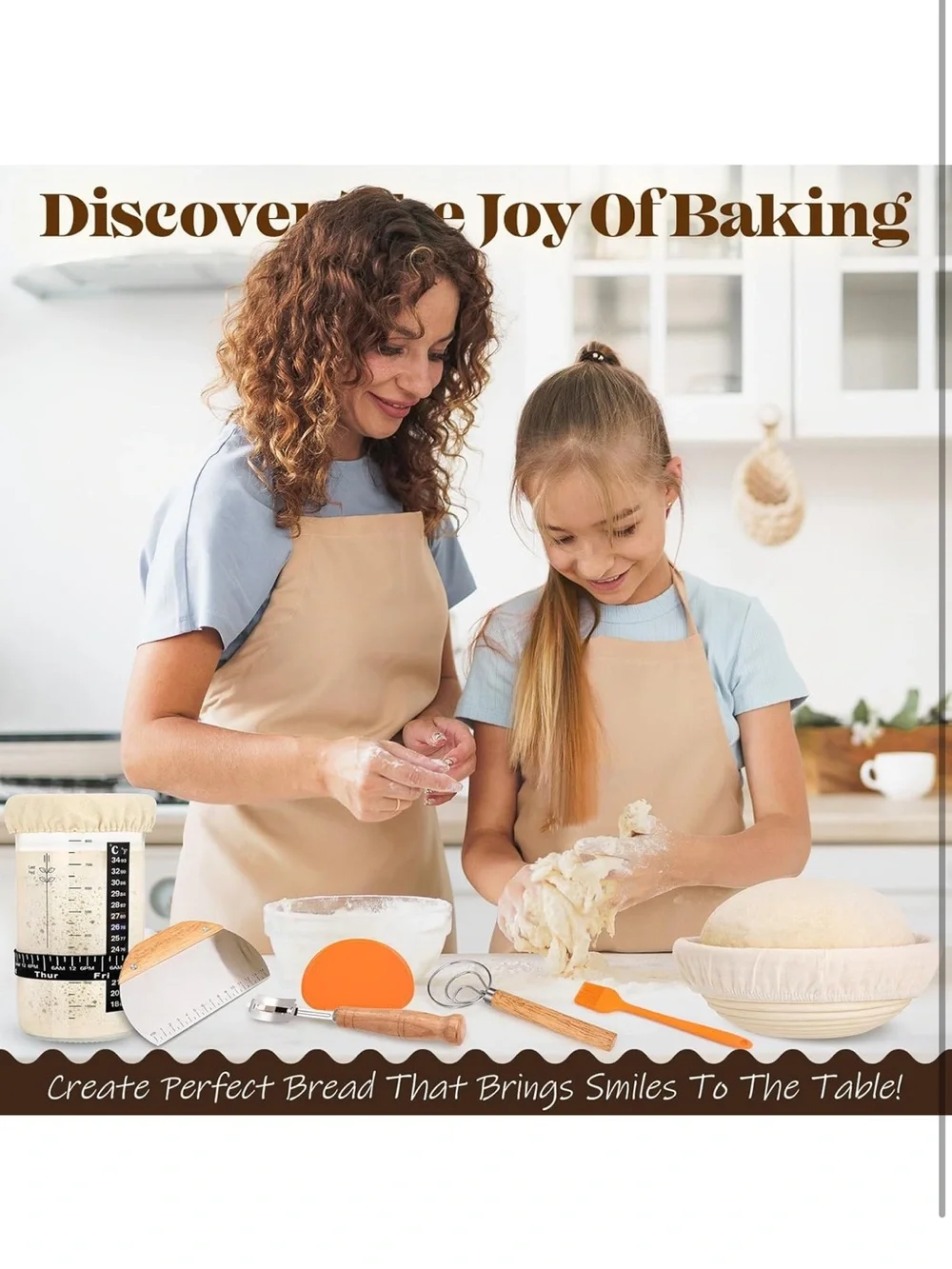 sourdough bread baking supplies sourdough starter kit bread proofing basket